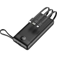 Veger Powerbank 20 000 mAh avec câble Micro USB / Type C / Lightning C20 intégré (W2047 / W2059) noir