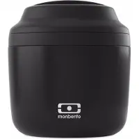 Monbento Element - Une boîte à bento isotherme, Lunch box, Noir