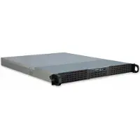 Inter-Tech IPC 1U-10255, Rack, serveur, noir, ATX, EATX, micro ATX, Mini-ITX, SSI CEB, acier, HDD, réseau, performance