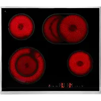 Gorenje Table de cuisson ECT643BX HiLight, autonome, 60 cm, acier inoxydable