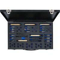 Bgs 8653 Kit de réparation pour filetage de bougie de préchauffage, M8-M9-M10-M12