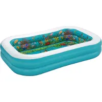 Bestway Piscine pour Enfant av. Accessoires - 262 x 175 cm - Ave - - UneTaille - Piscine pour Enfant