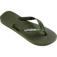 Havaianas Tongs BRASIL LOGO hommes - Kaki - 35 / 36
