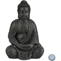 Relaxdays Statue de Buddha 70 cm