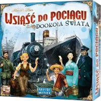 Rebel jeu de société Boarding the train : around the world (Polonais, 2 - 5 Joueur)