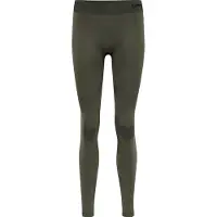 Hummel First Seamless Training Leggings Vert XS-S Femme