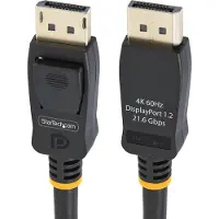 StarTech.com Displ2m10pk Displayport Cable 10 Units Argenté
