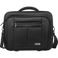 Natec Sacoche pour Ordinateur Portable - - BOXER - 15,6 pouces - Noir - Pratique et Élégante
