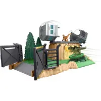 Mattel Jurassic World Minis Spielset Dino géant Rampage