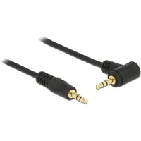 DeLOCK 3.5 mm, 1 m câble audio 3,5mm Noir