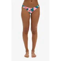 Superdry pour femme. W3010398A Haut de bikini bandeau rose tropical (S), Beachwear, Polister recyclé, Durable