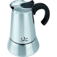 Jata Cafetière italienne CAX106 ODIN * Acier 6 tasses Métal Acier inoxydable