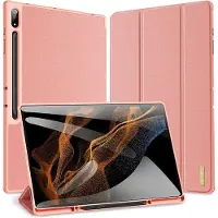 DUX Galaxy Tab S9 Ultra - Domo Case rose (Samsung Galaxy Tab S8 Ultra, Samsung Galaxy Tab S9 Ultra), Étui pour tablette, Pink, Rose