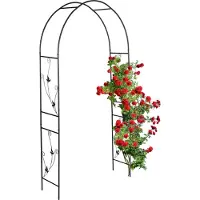 Relaxdays Arco per-rampicanti (37 cm, 135 cm)