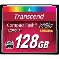 Transcend 128GB 800x CF 128 Go CompactFlash MLC