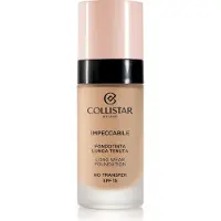Collistar Impeccabile Long Wear Foundation fond de teint longue tenue SPF 15 3N Natural 30 ml