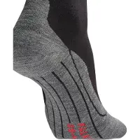 Falke Chaussettes de sport gris chiné / noir
