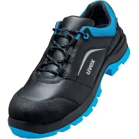 Uvex S3 Chaussures basses de sécurité noir/bleu Gr. 48