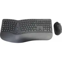 Conceptronic ORAZIO02DE Wireless Keyboard+Mouse,ergo,Layout deutsch sw
