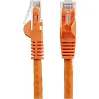 StarTech.com .com 0,5m Cat6 Snagless RJ45 Ethernet Netzwerkkabel - Orange - 50cm Cat 6 UTP Kabel - Netzwerkkabel - RJ-45 (M)
