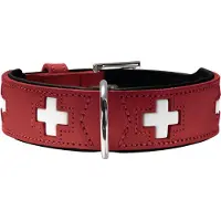 Hunter Swiss Collier en cuir pour chien taille 65 : tour de cou 51-58,5 cm