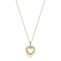 Jette Kette SWING HEART, (Argent 925, 45 cm)