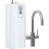 Stiebel Eltron HOT 2.6 N Premium + 3in1 b (brossé), Appareil à eau chaude + robinet pour la cuisine