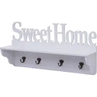 MCW Portemanteau mural -D41 Sweet Home 4 crochets