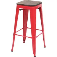 MCW Tabouret de bar -A73 Métal empilable