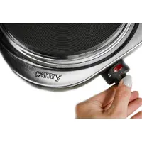 Camry Cr 6510 Portable Electric Cooking Plate 1500w Argenté One Size / EU Plug 220V