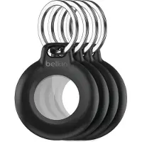 Belkin MSC015BTBK, Étui, Bleu, Apple, Plastique recyclable, Résistant aux chocs, Résistant aux rayures, AirTag