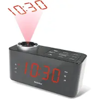 Technisat DIGICLOCK 3 | Radio-réveil avec projection, radio FM & snooze