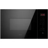 Amica AMMB25E2SGB X-TYPE, encastrable, four à micro-ondes combiné, 25 l, 900 W, écran intégré, LED