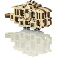 Wooden.City Puzzle 3D Pendentifs Véhicules 36 pièces