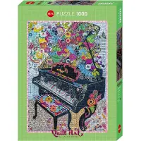 Heye Puzzle Quilt Art : Piano 1000 pièces