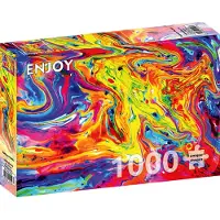 Enjoy Puzzle Puzzle 1000 pièces Enjoy – Rainbow Marble