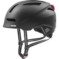 Uvex urban planet LED Casque - black matt
