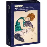 Bluebird Puzzle Puzzle 1000 pieces Egon Schiele - Femme assise avec les jambes dessinées, 191 (1000 pièces)