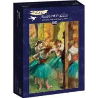 Bluebird Puzzle Puzzle Degas - Dancers, Pink and Green, 1890 - 1000 pièces
