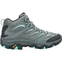 Merrell - Chaussures de randonnée GORE-TEX - Moab 3 Mid GTX Sedona Sage en Matières Recyclées - Taille 37 - Bleu