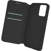 Avizar Housse Oppo A74 Folio Portefeuille Fonction Support Noir