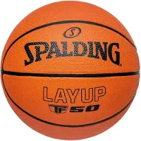 Spalding Ballon de basketball Layup TF50 Rubber Indoor/Outdoor