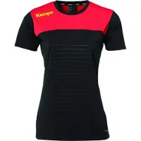 Kempa Emotion 2.0 Short Sleeve T-shirt Rouge,Noir XS Femme