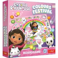 Trefl Colors Festival Gabby's Dollhouse-Spiel (2 - 4 Joueur)