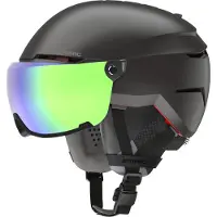 Atomic - Casque de ski/snowboard - Savor Amid Visor HD Black en Laine - Taille 63-65 cm - Noir