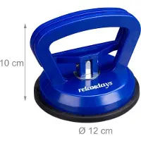 Relaxdays Ventouse vitre, lot de 2 (45 kg)