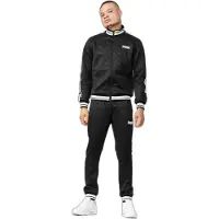 Lonsdale Survêtement 'Ashwell' noir / blanc