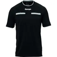 Kempa Referee Short Sleeve T-shirt Noir 3XL Homme
