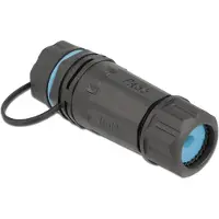 DeLOCK Kabelverbinder RJ45 Buchse zu RJ45 Buchse Cat.6A