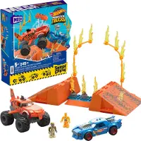 Hot Wheels Monster Trucks Track Tiger Shark Doré Enfants